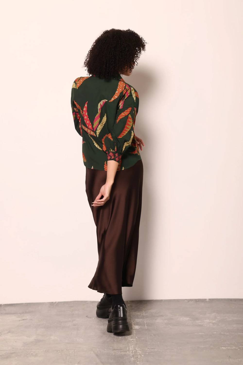 Maude Vivante - Forest Stitch Elsa Top