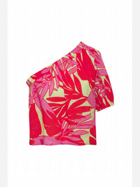 Sanctuary - Elastic Waist One Shoulder Top