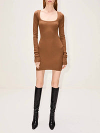 Eterne - Square Neck Mini Dress