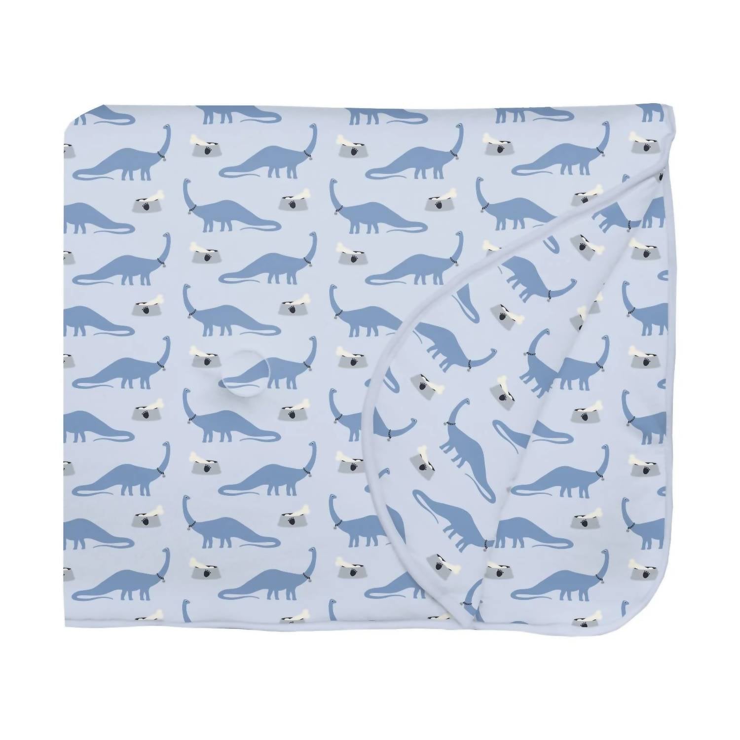 Kickee - Kid's Fluffle Throw Blanket With Embroidery