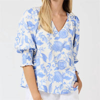 Mary Square - Ashlyn Porcelain Vines Top