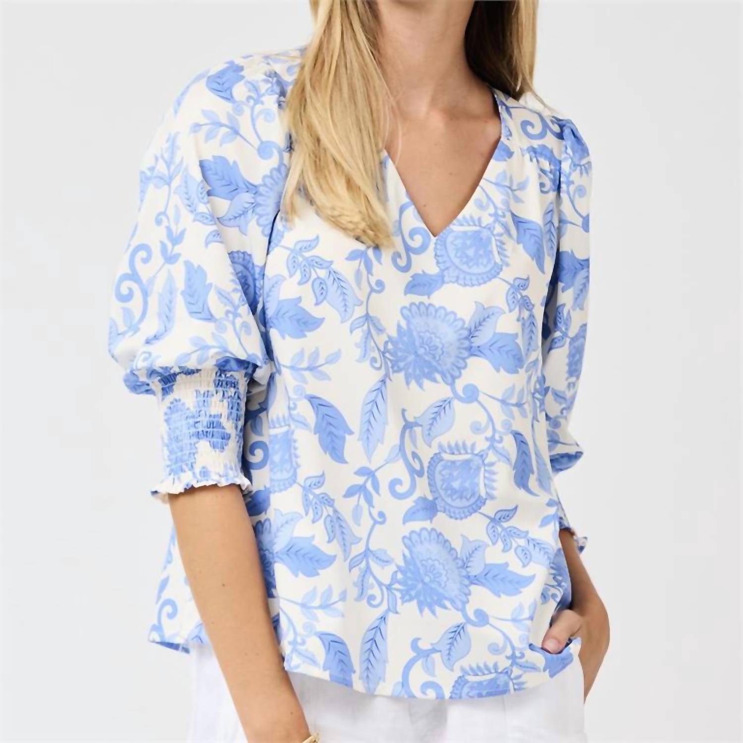 Mary Square - Ashlyn Porcelain Vines Top