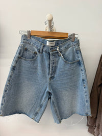 By Together - Women's Long Denim Shorts