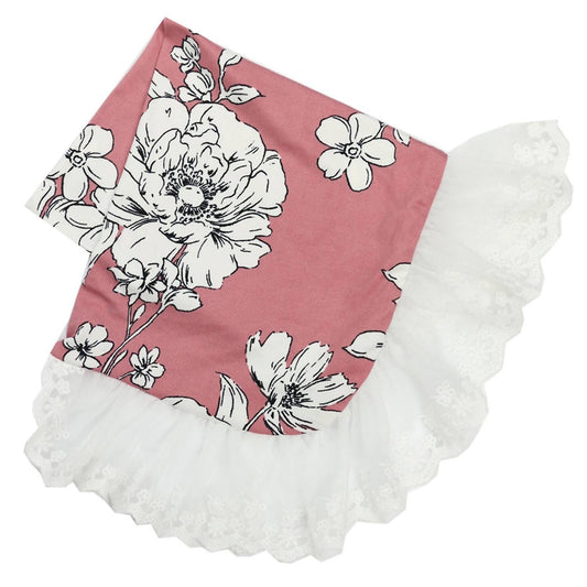 Haute Baby - Baby Girls Sweet Blush Receiving Blanket