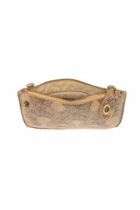 Joy Susan - Python Print Wristlet Clutch