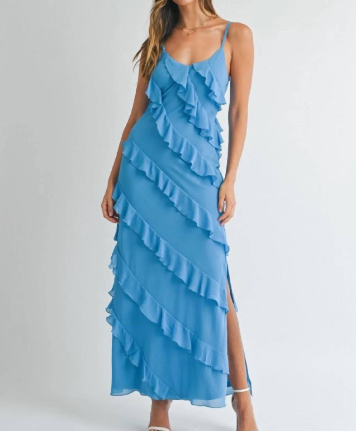 Mable - The Blue Horizon Maxi Dress