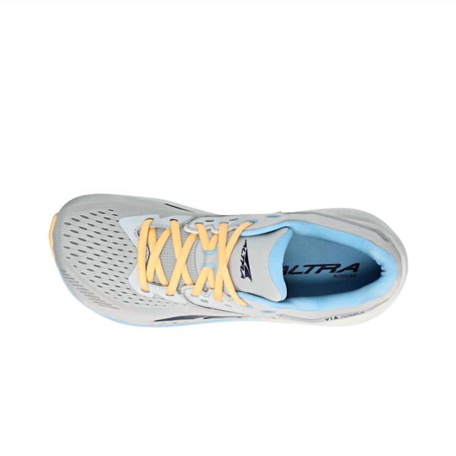 ALTRA Women's Via Olympus Shoe in light gray - women's shoe - alternate view