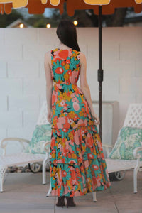 Angie - V-neck Maxi Dress