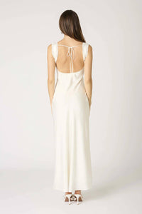 Cotton Candy La - Gardenia Milk Maid Lace Trim Slip Dress