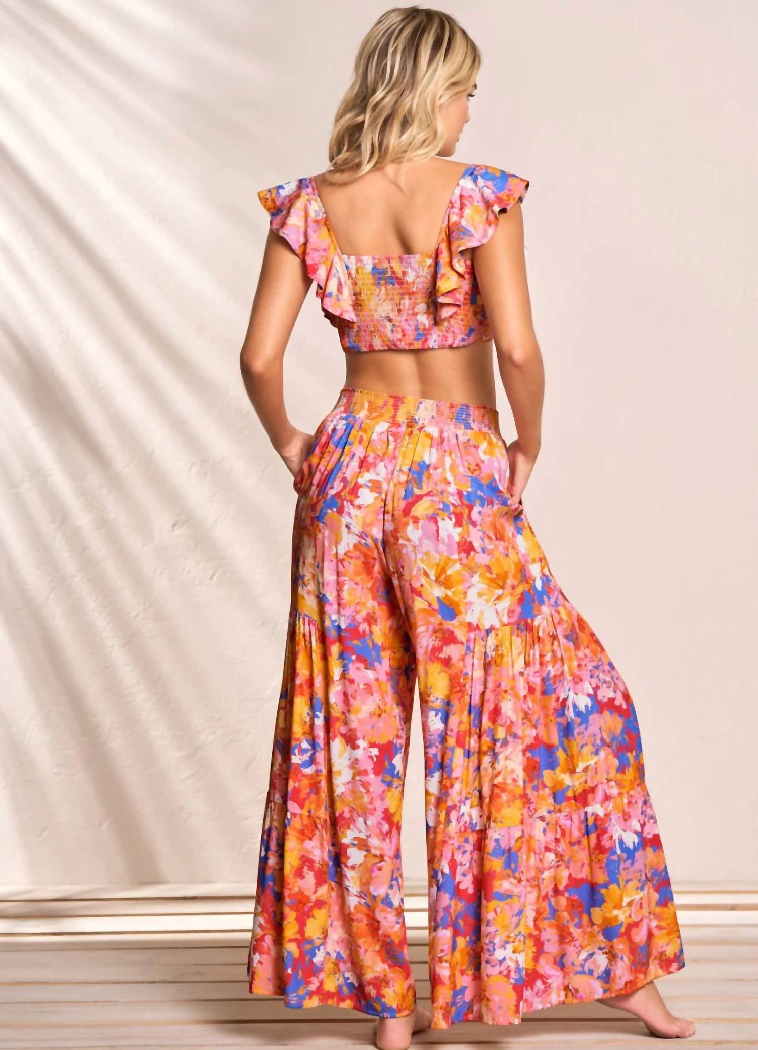 Maaji - Supernova Peplum Beachwear Crop Top