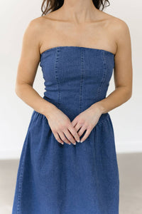 needii Jennifer Dress in blue - women's dress - view 4
