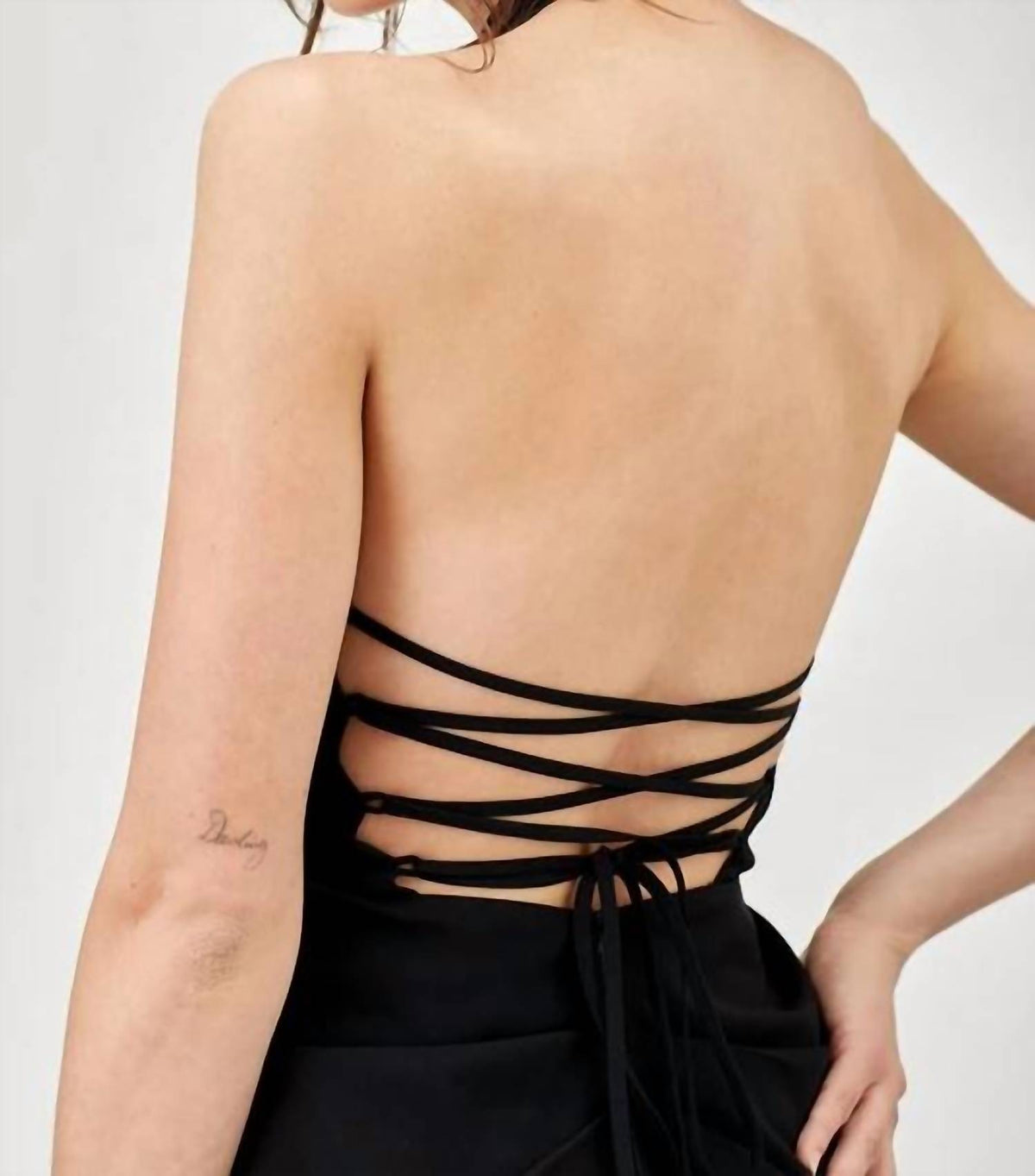 Dobe - Wrap Around Halter Neck Dress