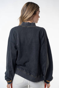 White Birch - Skate Sequin Embellished Sweatshirt