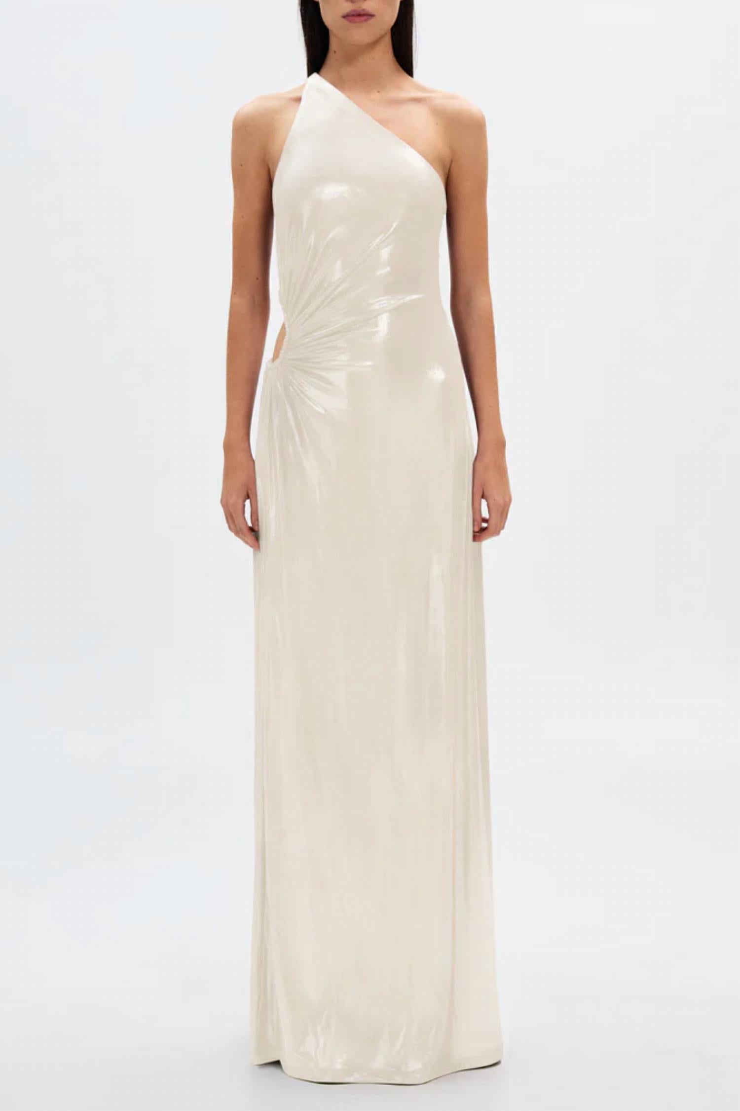 Misha - Sabine Foil Jersey Dress