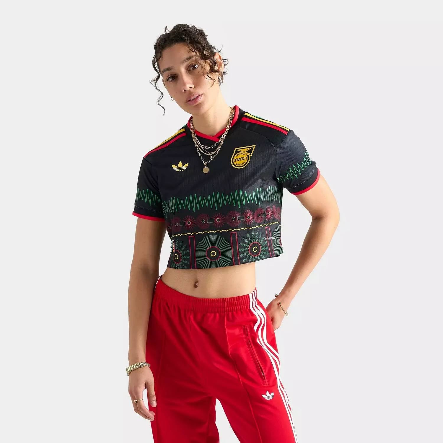 Adidas - Jamaica 26 X Bob Marley Away Cropped Jersey