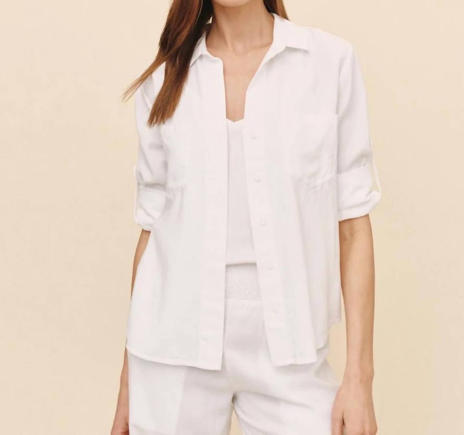 Bella Dahl - Split Back Button Down