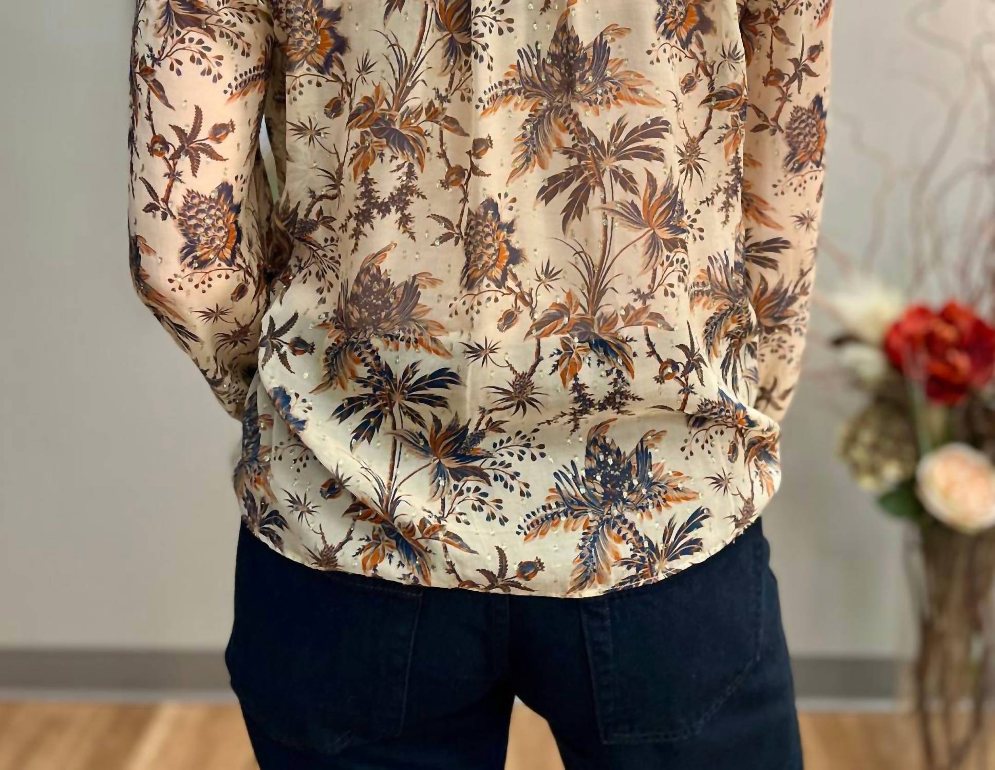Ulla Johnson - Nina Ruffle Placket Btn Front Blouse