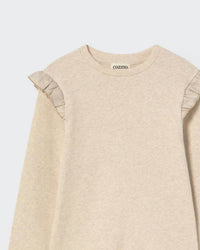 Cozmo - Girls' Soft Cotton Rib Sweater