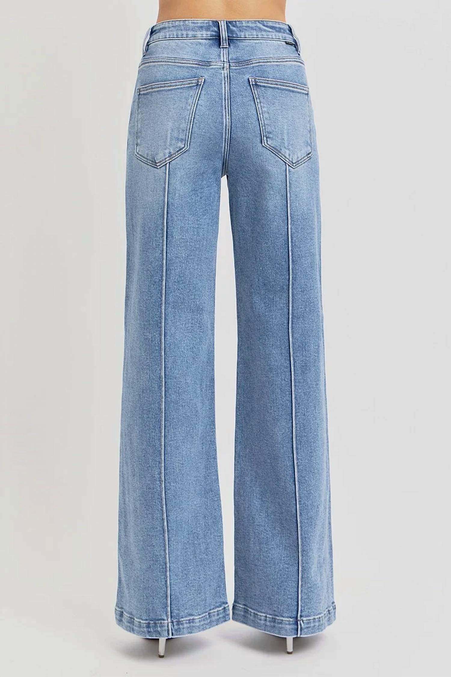 Risen - Chloe Pintuck Detail Jeans