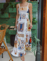 Ooh Fashion - Open Back Maxi Dress