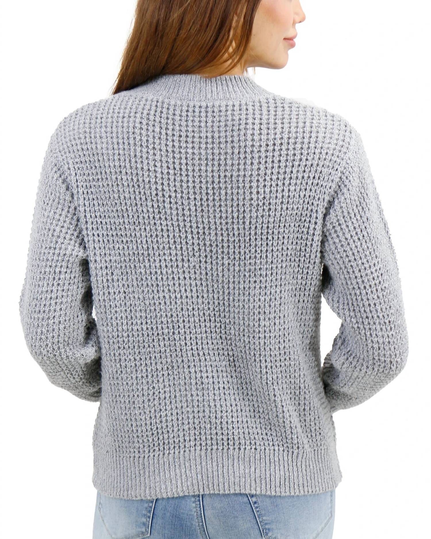 Grace And Lace - Waffle Knit Sweater