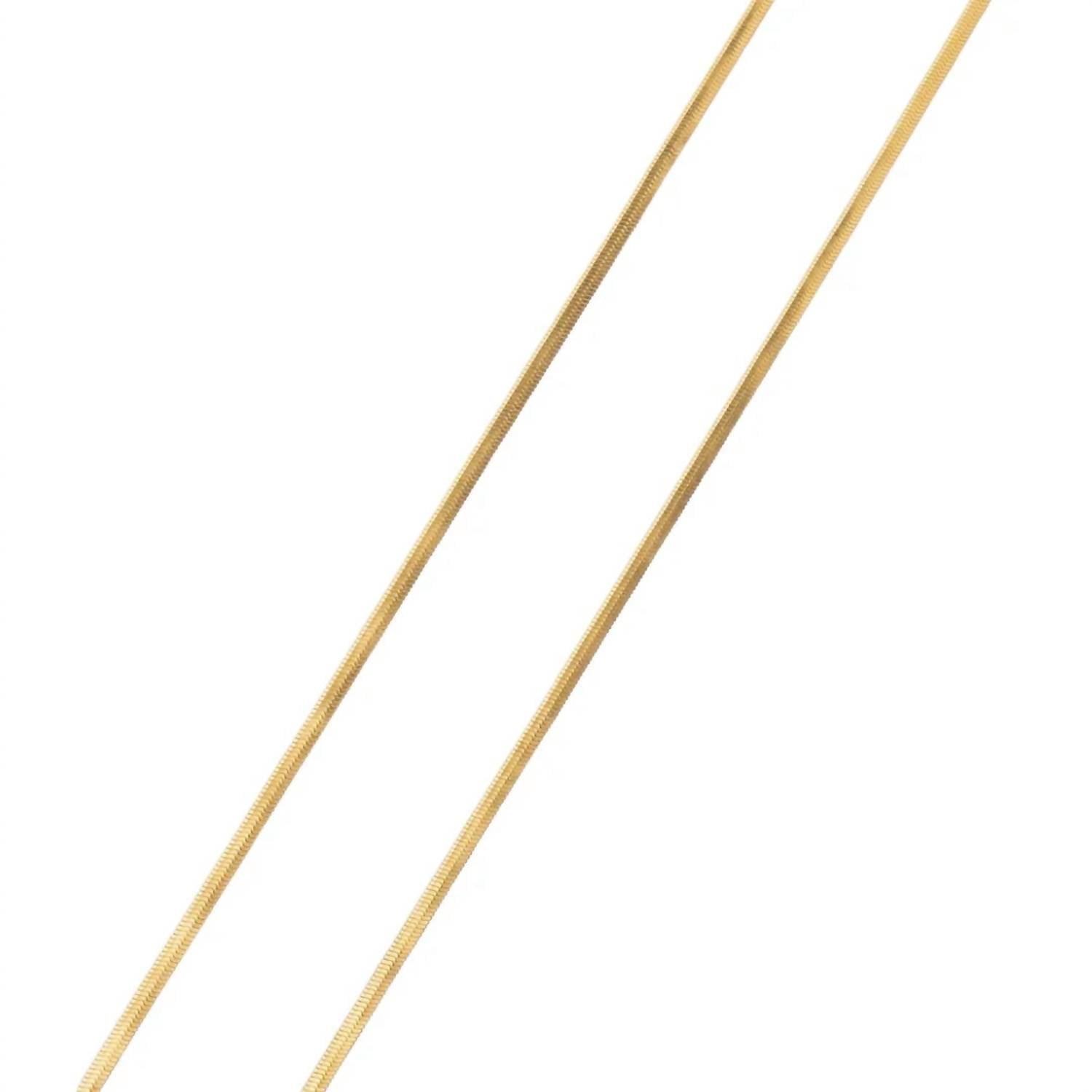 Brenda Grands - Women's Herringbone Long Necklace Small