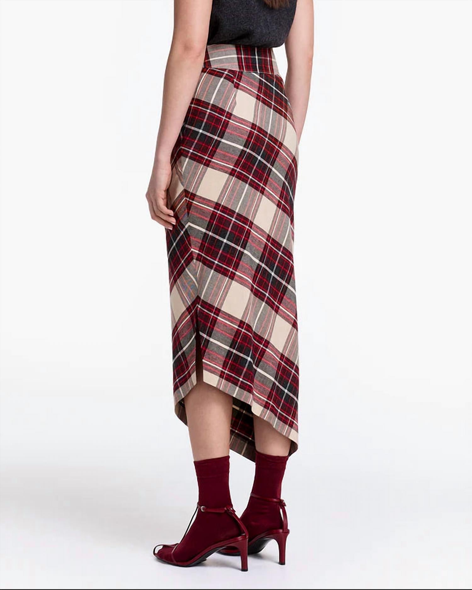 Smythe - Asymmetrical Midi Skirt