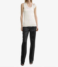 Toteme - Crinkled Knit Tank Top