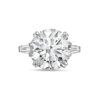 Diana M Jewels - Women's Round & Baguette Lab-grown Diamond Jewelry Ring (4.00 Ct) - Signature Plus