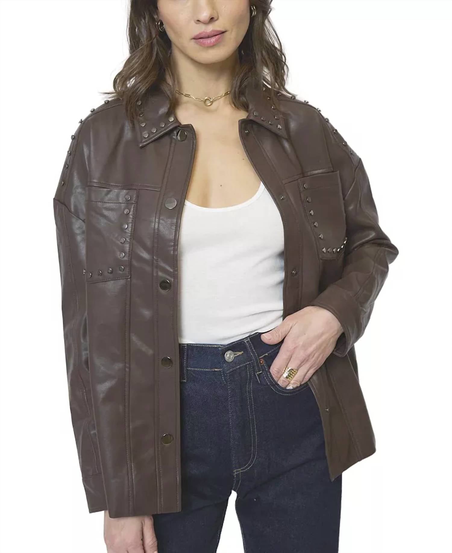 Central Park West - JAY STUDDED SHACKET