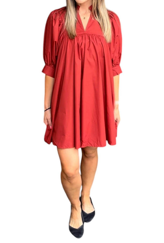 Entro - Pleated Mini Dress