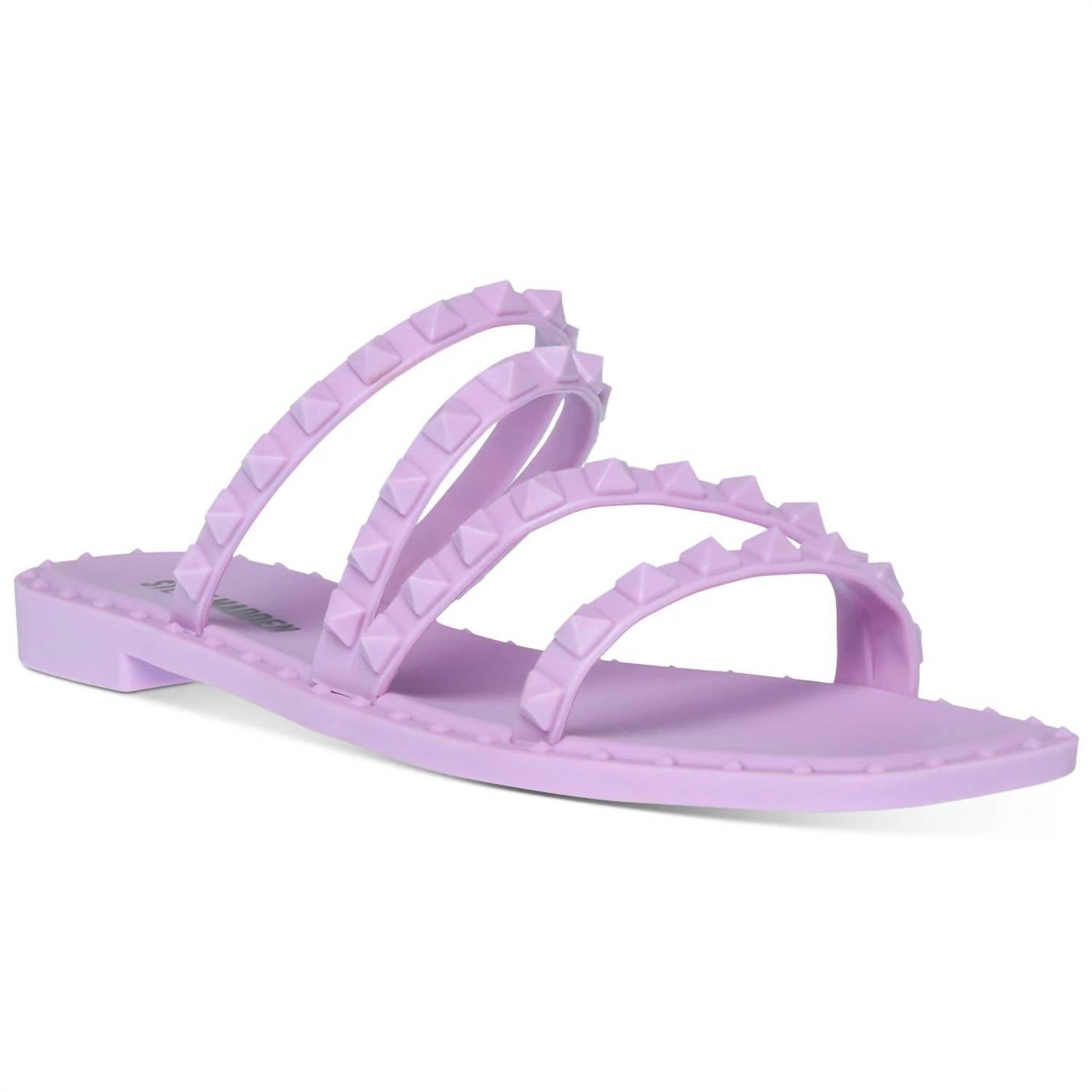 Skyler-J Studded Jelly Slide Sandals