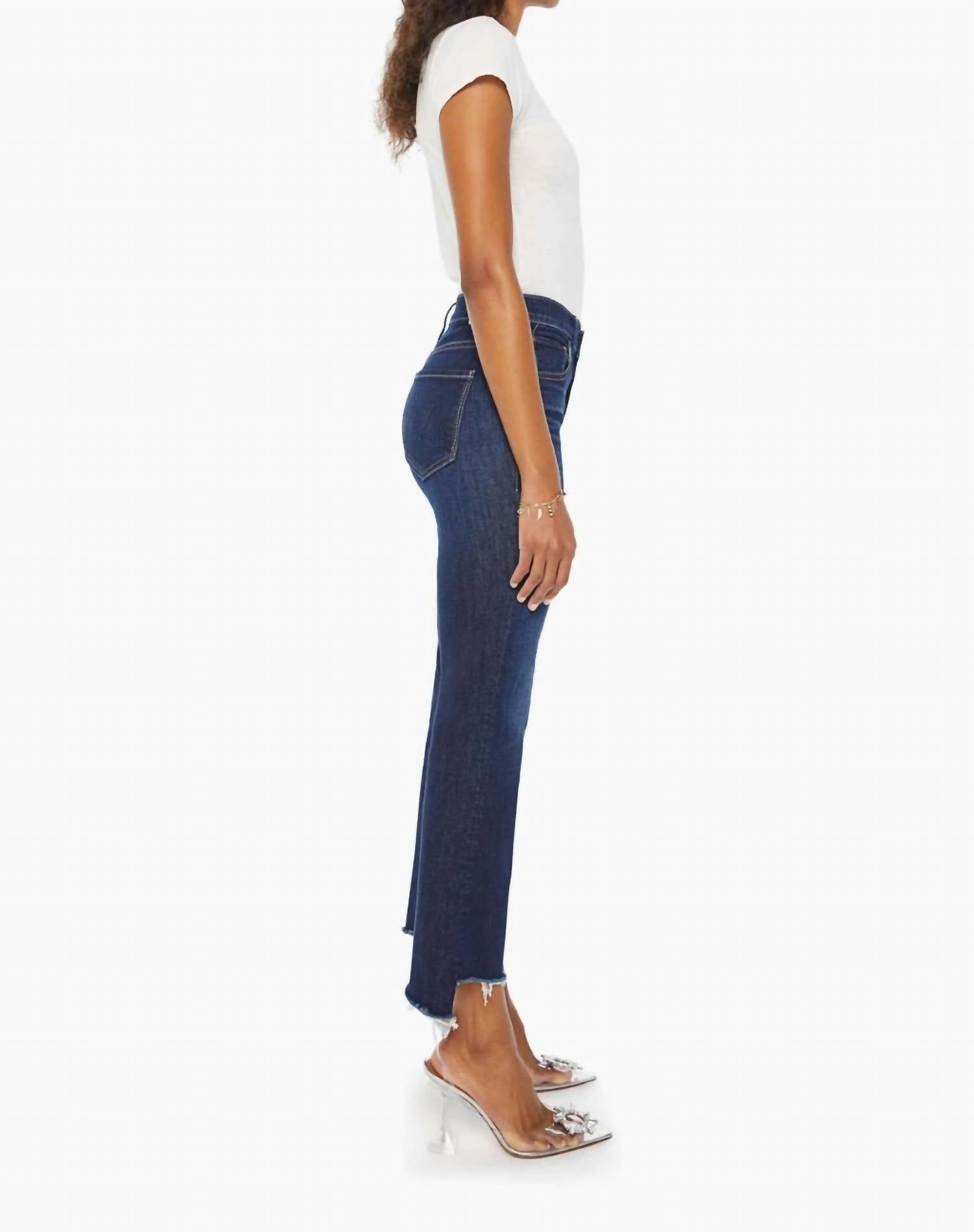 Mother - Insider Crop Step Fray Jeans