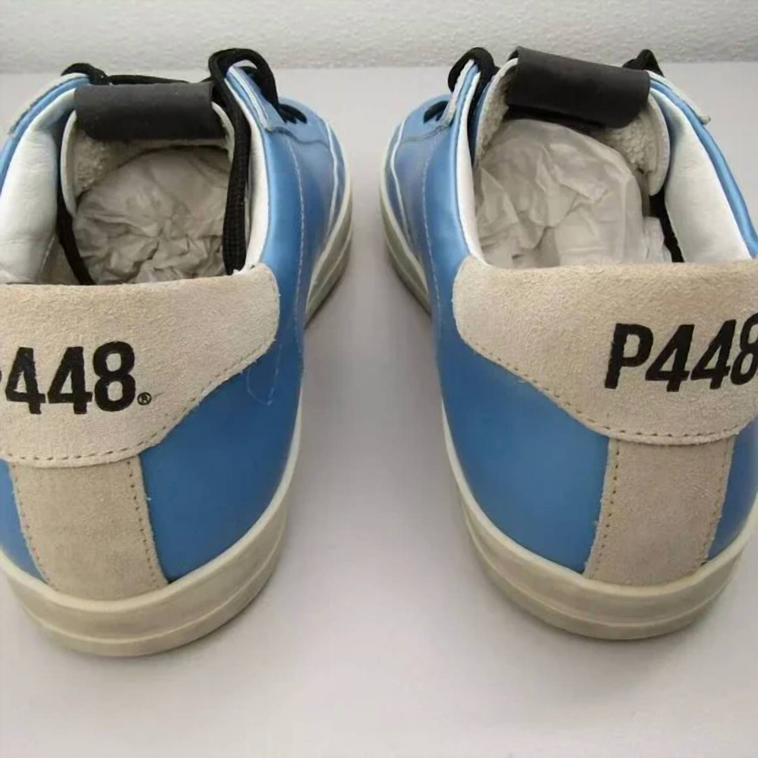 P448 Women's John Low Top Tennis Sneaker in solaris blue - women's sneaker - view 5