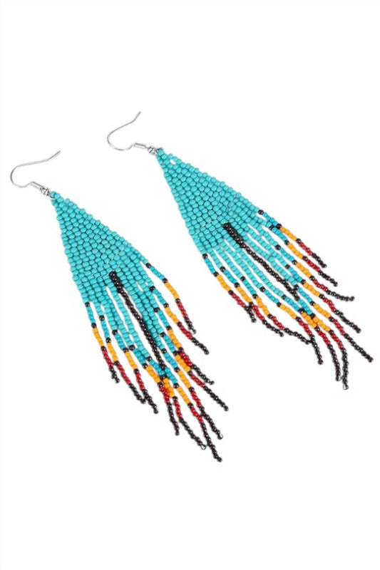 Montana Silversmiths - Women's Color Me Southwest Beaded Attitude Earrings
