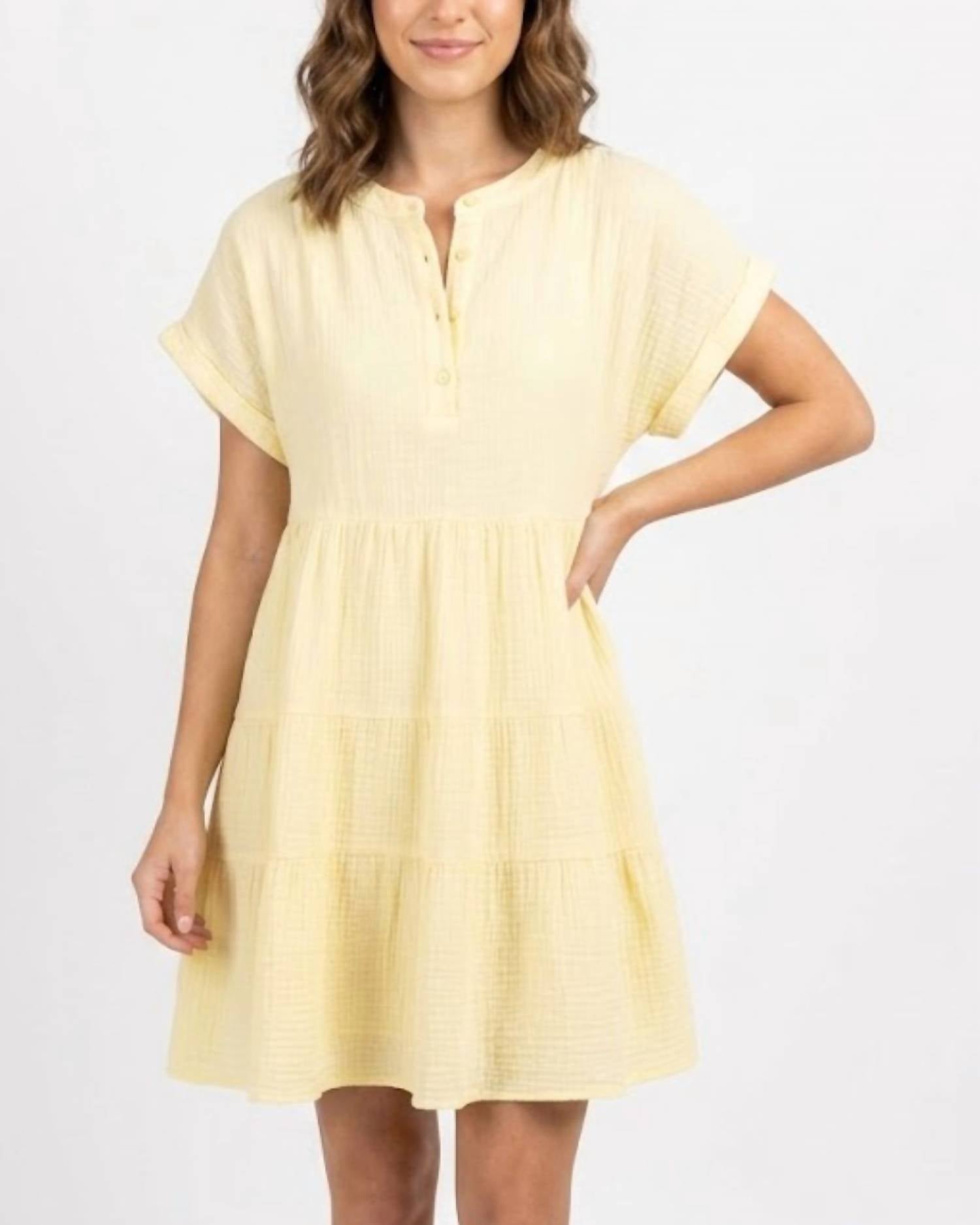 In February - Double Gauze Babydoll Dress