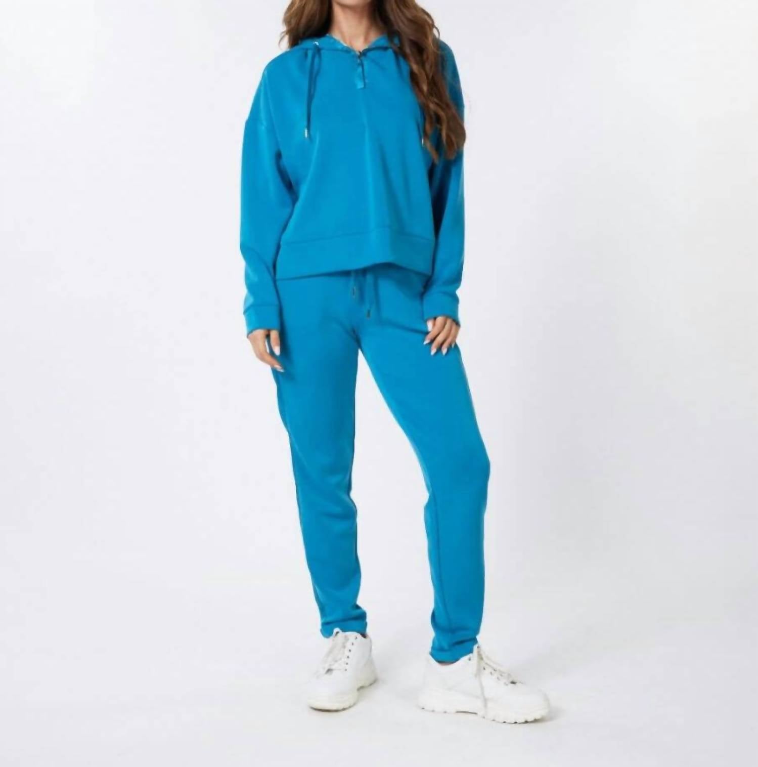Esqualo - Women's Sweater Short Hoodie