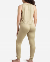 Danskin - High Neck Tank Sleep With Jogger Set