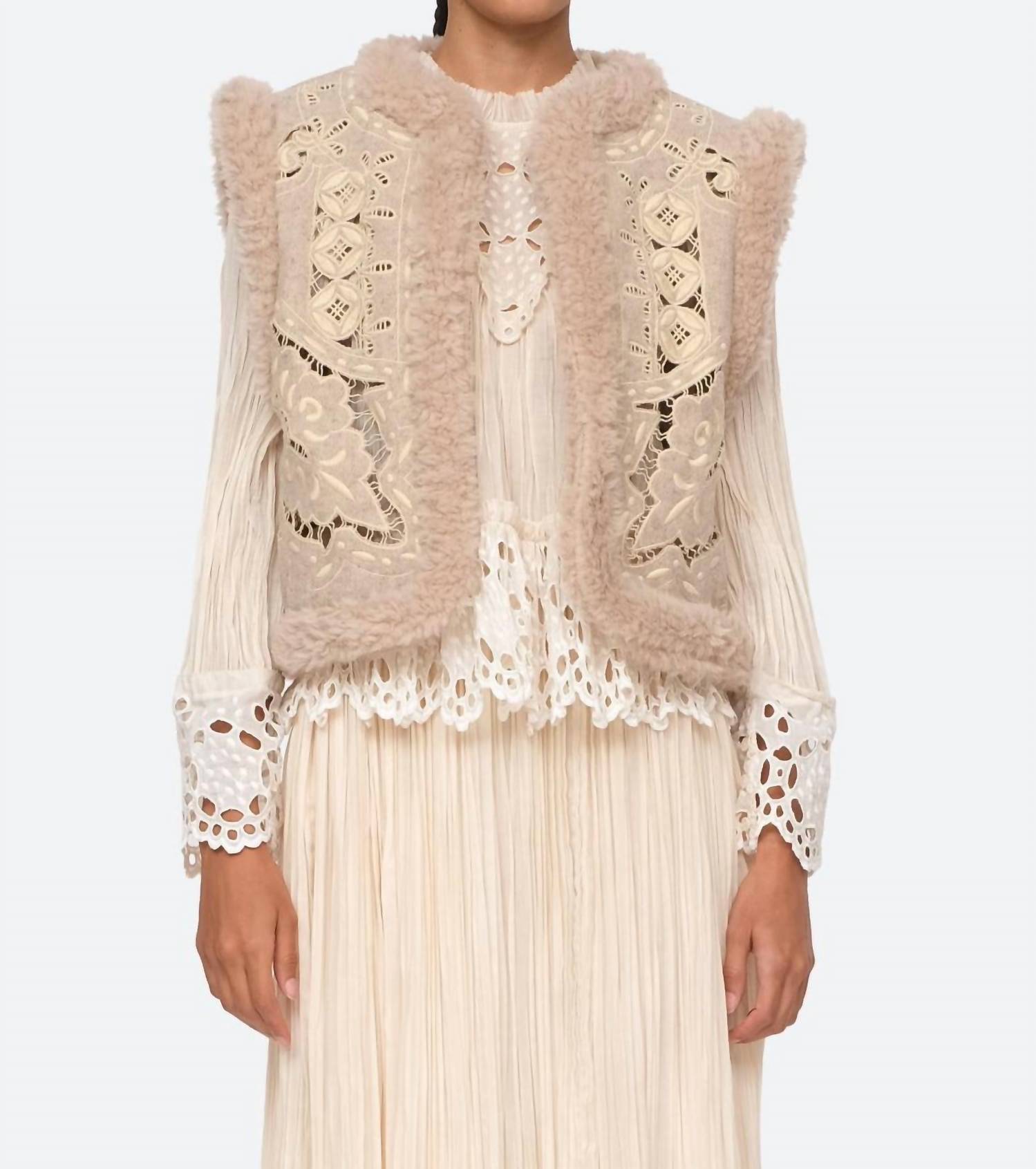 Sea - Anita Eyelet Vest