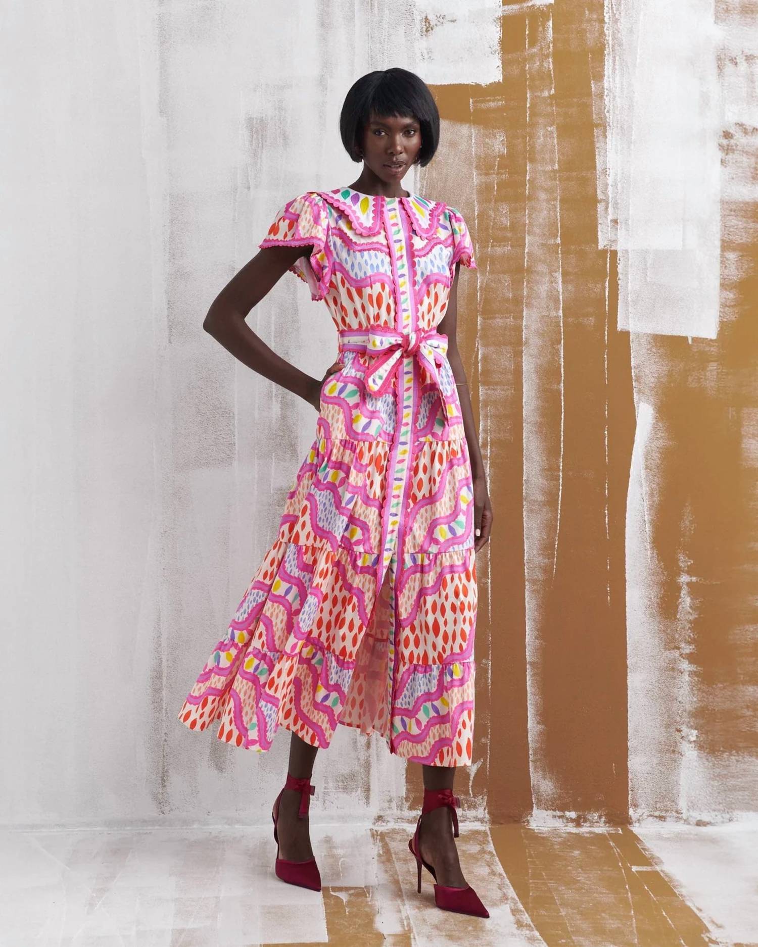 Celia B - Omera Midi Dress