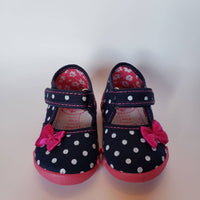 Renbut Shoes - Girl's Velcro Strap Mary Jane Casual Flat Shoe