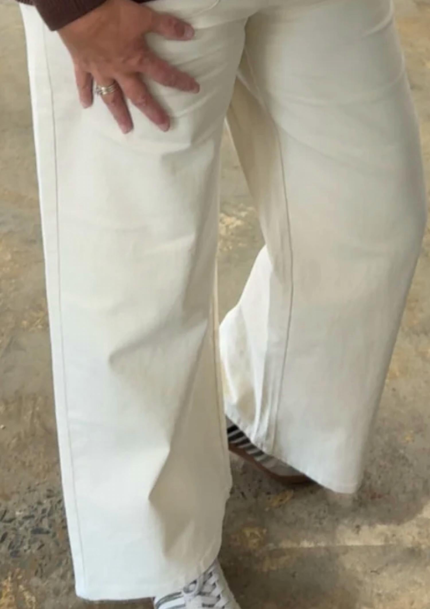 Entro - Patch Pocket Wide Leg Pants