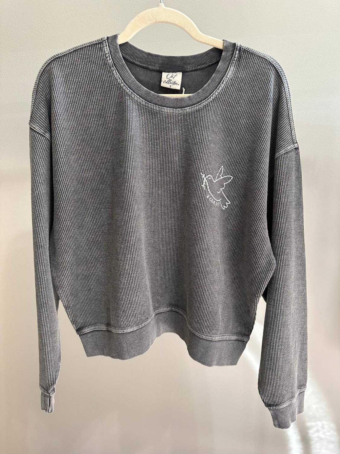 Oat Collective - Women's Spirit Of The Lord Vintage Thermal Sweatshirt