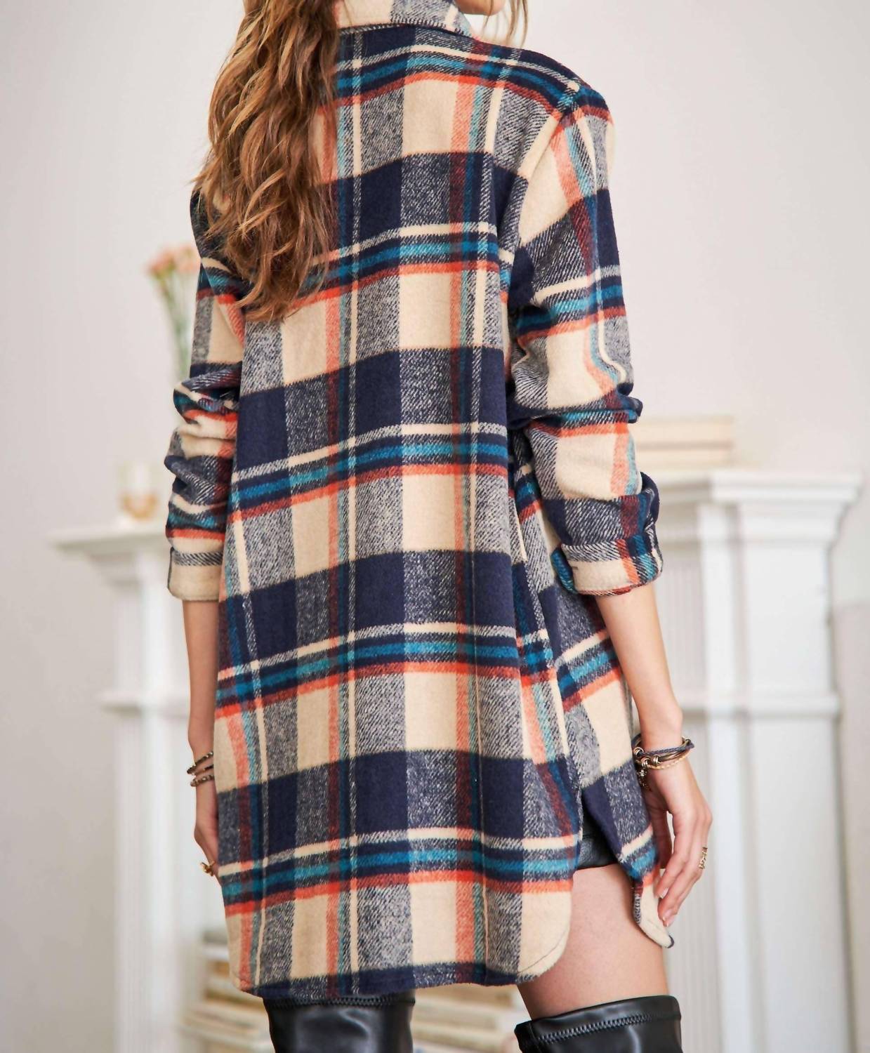 Adora - Classic Flannel Shacket