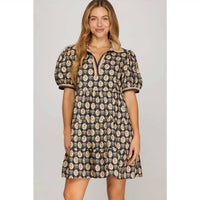 She + Sky - Floral Mini Dress