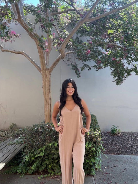 Hyfve - Linen Luxury Straight Leg Jumpsuit