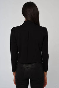 Love The Label - Regina Embellished Bow Crop Jacket