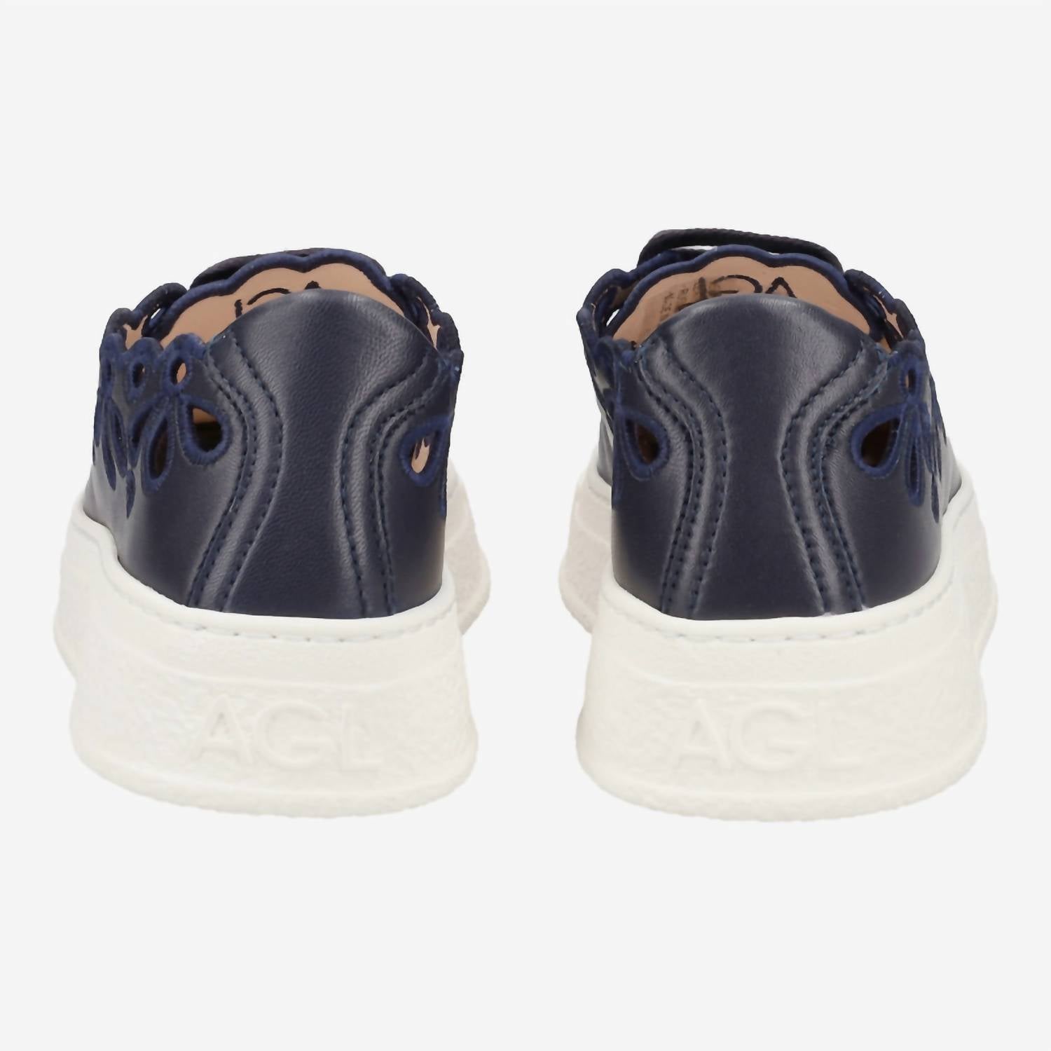 AGL Women's Floral Sneaker in night milk navy - women's sneaker - view 4