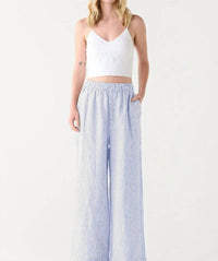 Dex - Elastic Waist Wide Leg Pant