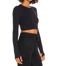 Spiritual Gangster - SERENE TWIST BACK LONG SLEEVE TOP